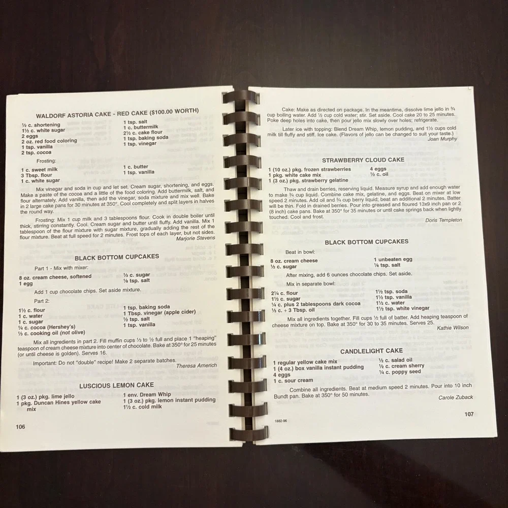 Recipe Secrets of Padre Serra Parish‎ Cookbook 1996 Camarillo California Vintage